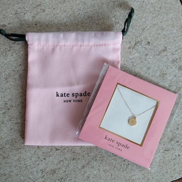 Kate Spade Initial Necklace Letter "N" - Picture 3 of 4